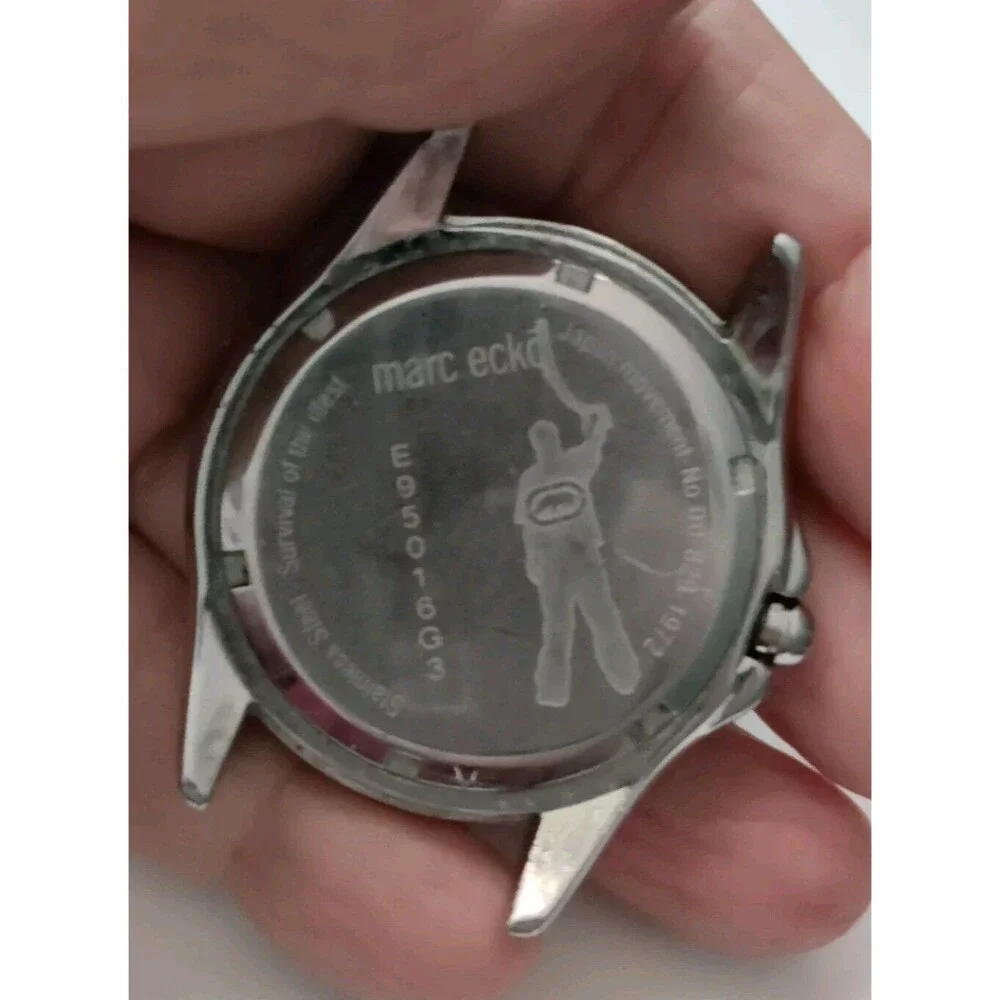Marc Ecko Quartz Watch E95016G3 No Band Needs Battery